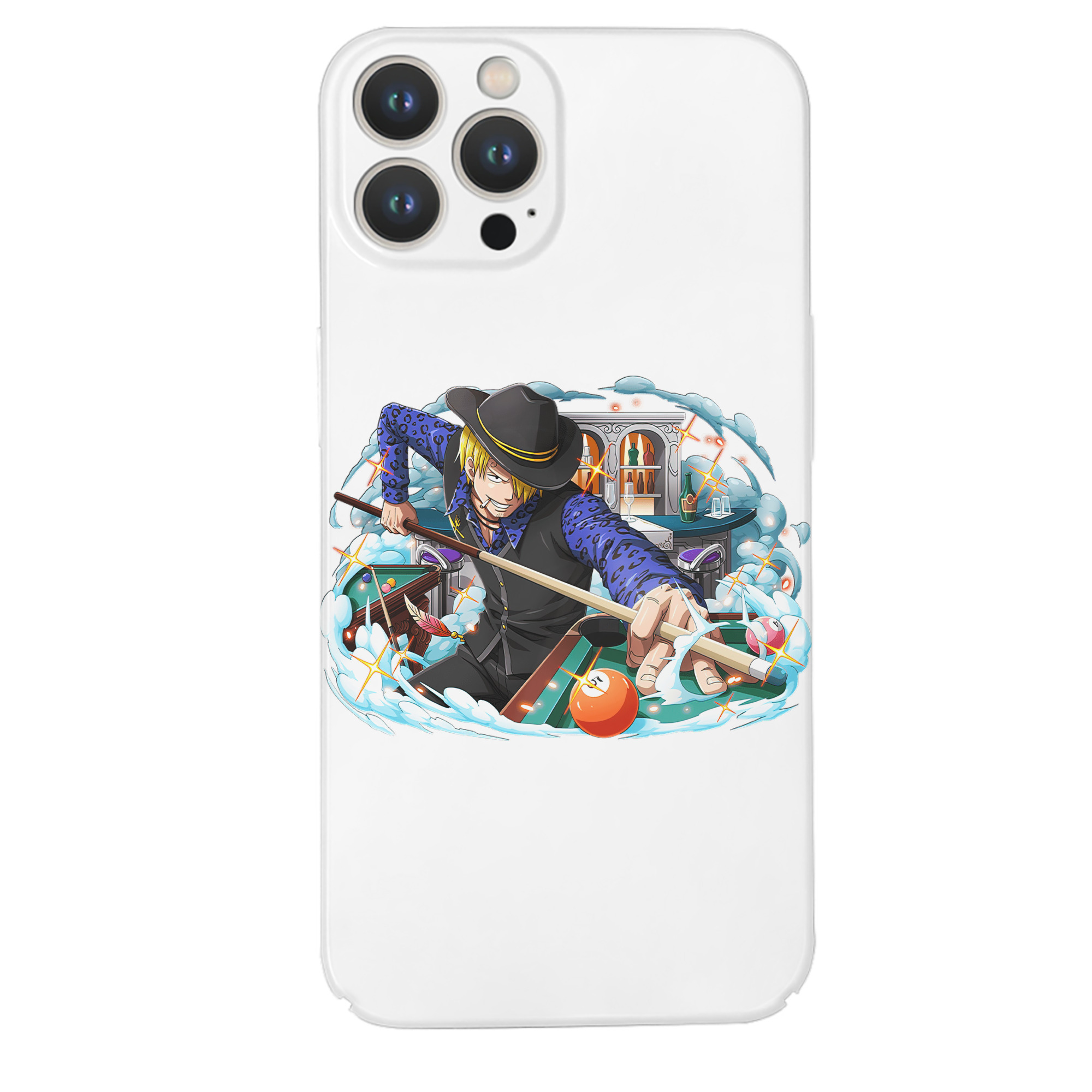 （画像用） ワンピース サンジ ONE PIECE Sanji 【iPhone 14シリーズ対応】ハードケース